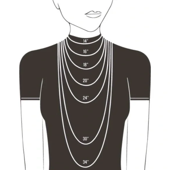 16" 18" Gold Rhinestone Carabiner Paperclip Chain Necklace Adjustable Medium - Picture 5 of 6